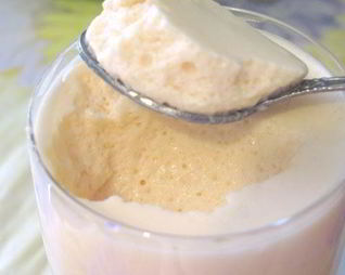 Сметанный мусс с ягодами