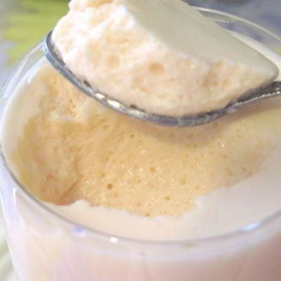 Сметанный мусс с ягодами