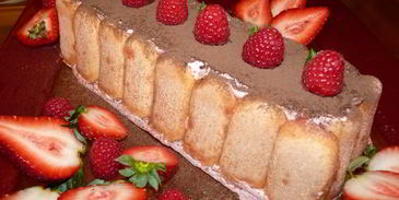 торт-мусс из ягод