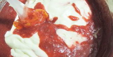 торт-мусс клубника в шоколаде