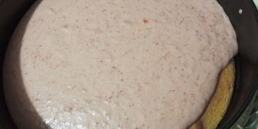 торт-мусс клубника в шоколаде