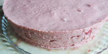 торт-мусс клубника в шоколаде