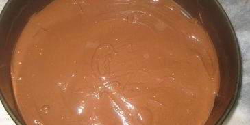 торт-мусс кокос в шоколаде