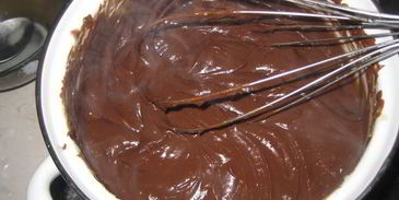 торт-мусс кокос в шоколаде