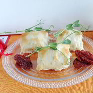 Рецепт Трески под муссом в тесте фило