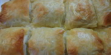 треска под муссом в тесте фило