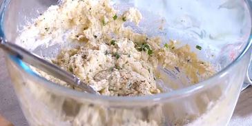 цукини, фаршированные муссом из артишоков