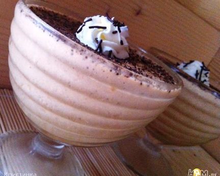 Творожно-кофейный мусс