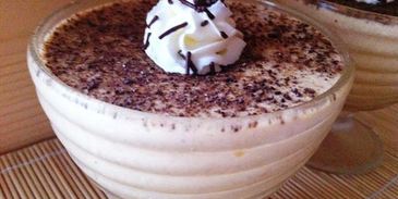 творожно-кофейный мусс