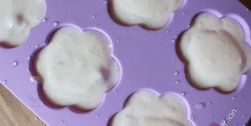 творожный мусс с ягодами и злаками