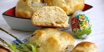 английские пасхальные булочки