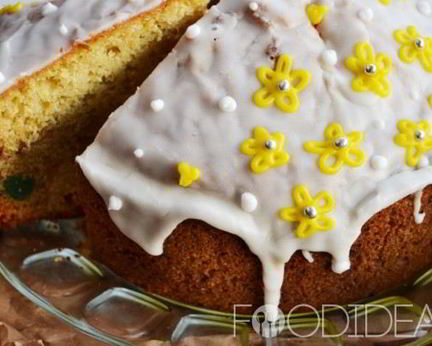 Бездрожжевой кулич