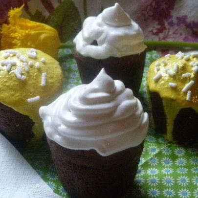 Бездрожжевой шоколадный кулич