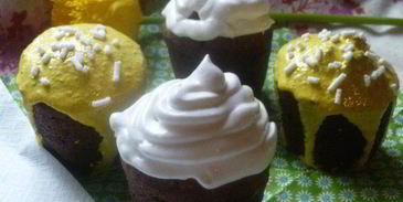 бездрожжевой шоколадный кулич