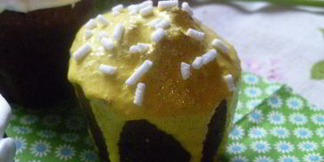 бездрожжевой шоколадный кулич