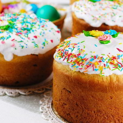 Глазурь для кулича с лимоном