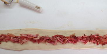 итальянская пасхальная коса с тремя начинками