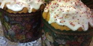 кулич без яиц