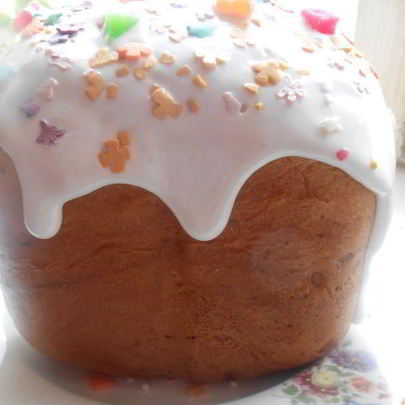 Кулич Иерусалимский из хлебопечки