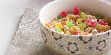 кулич пасхальный медовый на воде с цукатами и изюмом