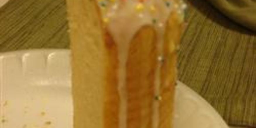 Рецепт кулича сдобного