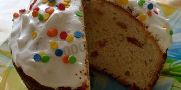 кулич царский с мускатным орехом и кардамоном