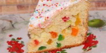 кулич творожный в мультиварке