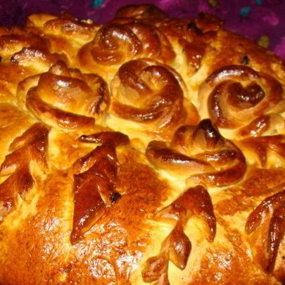 Пасхальный каравай