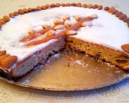 Пасхальный кекс — кулич творожный