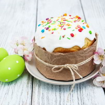 Пасхальный кулич с цукатами в мультиварке