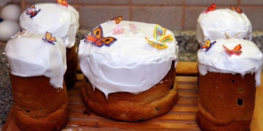 Рецепт пасхального кулича со сметаной