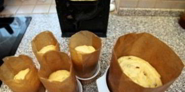 пасхальный кулич со сметаной