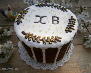 Пасхальный кулич