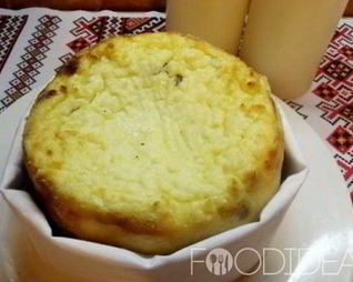 Печеная творожная пасха
