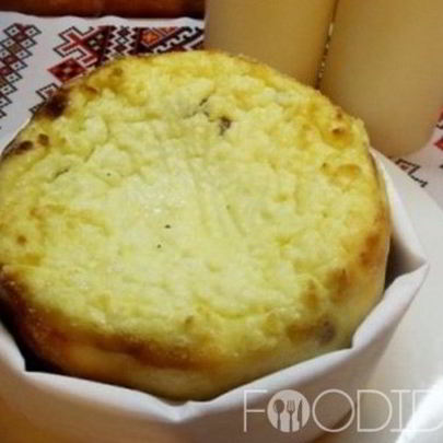 Печеная творожная пасха