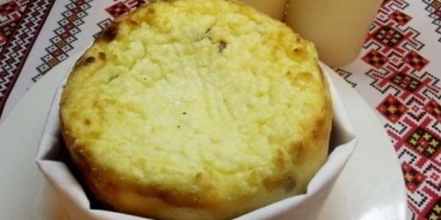 Рецепт печеной творожной пасхи