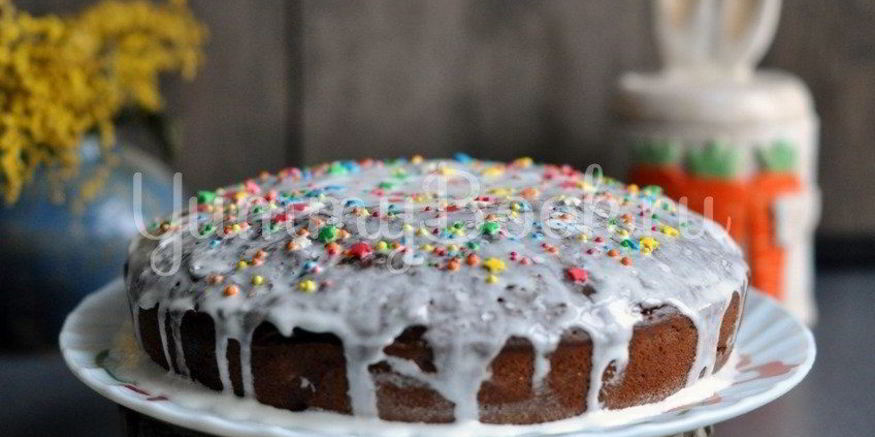 Рецепт шоколадного пасхального кулича без дрожжей в мультиварке