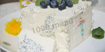 творожная пасха с маком без яиц