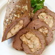 Рецепт Вареного пасхального рулета из говядины