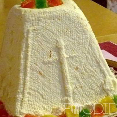 Заварная пасха в мультиварке