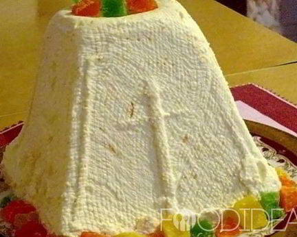 Заварная пасха в мультиварке