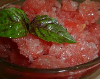 Арбузный щербет