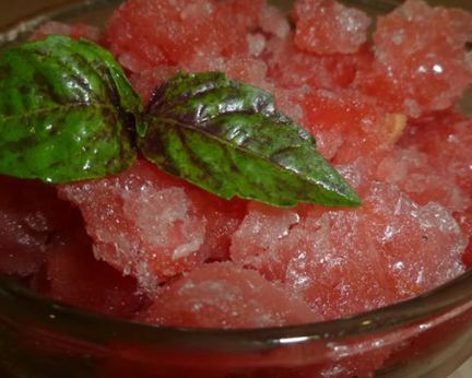 Арбузный щербет