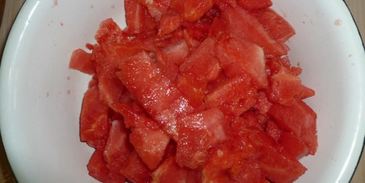 арбузный щербет