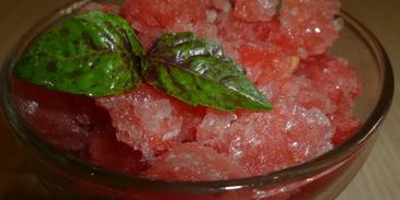 арбузный щербет