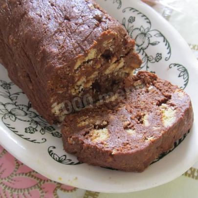 Домашний Щербет из печенья с изюмом