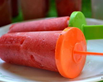 Клубничный щербет