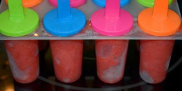 клубничный щербет