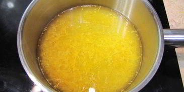 лимонный щербет