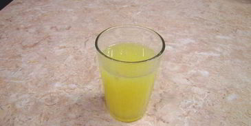 лимонный щербет